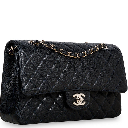 Chanel Classic Flap Caviar Black Shoulder Bag Style 89
