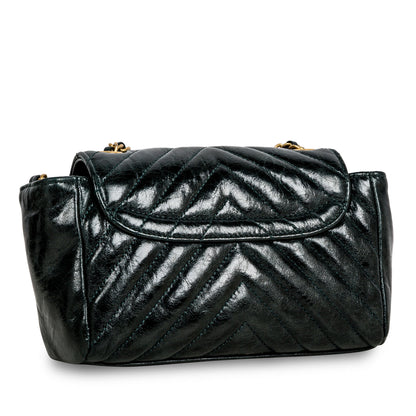 Chanel Classic Flap Calfskin Gold Crossbody Calfskin