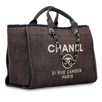 Chanel Cambon Tweed Gold Tote Bag Style 2