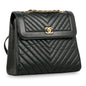 Chanel Chevron Framed Backpack
