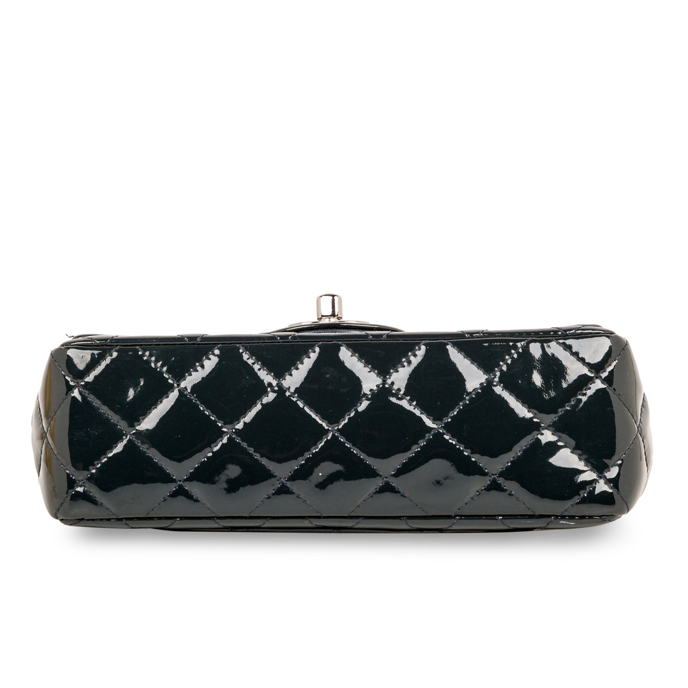 Chanel Classic Flap Patent Leather Black Shoulder Bag Style 8