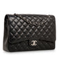 Chanel Classic Flap Caviar Black Shoulder Bag Style 47