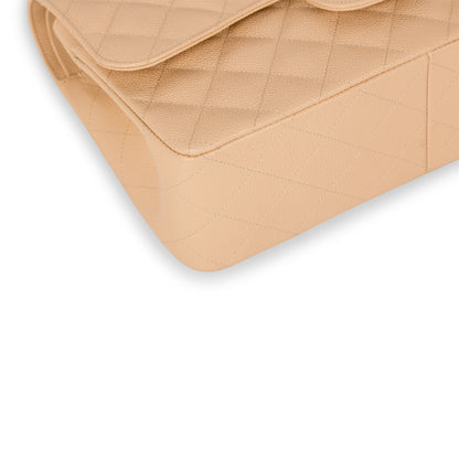 Chanel Classic Flap Caviar Gold Shoulder Bag Style 12