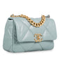 Chanel Chanel 19 Lambskin Gold Shoulder Bag Style 27
