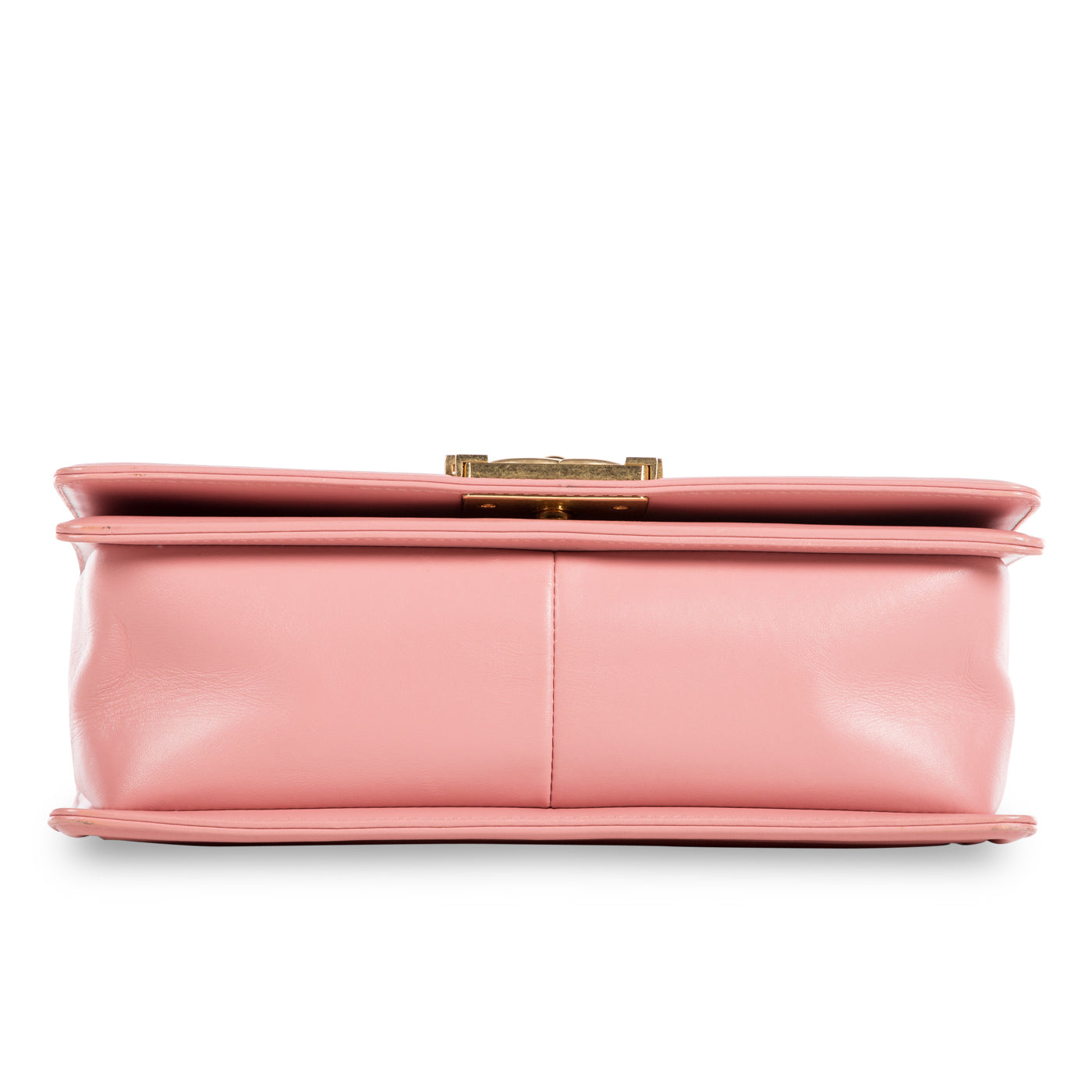Chanel Boy Bag Lambskin Gold Shoulder Bag Style 13