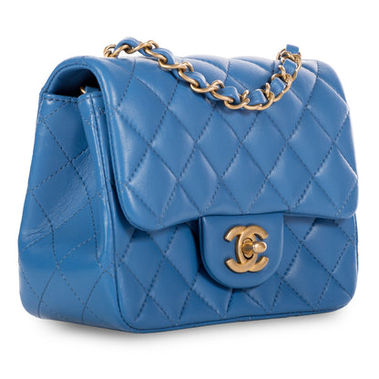 Chanel Classic Flap Lambskin Black Shoulder Bag Style 234