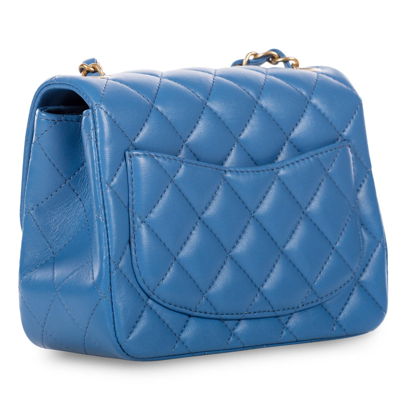 Chanel Classic Flap Lambskin Black Shoulder Bag Style 234