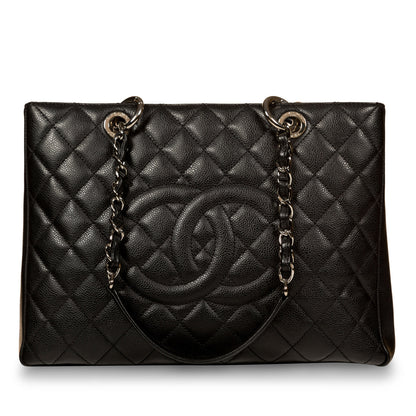 Chanel Timeless Caviar Black Tote Bag Style 31