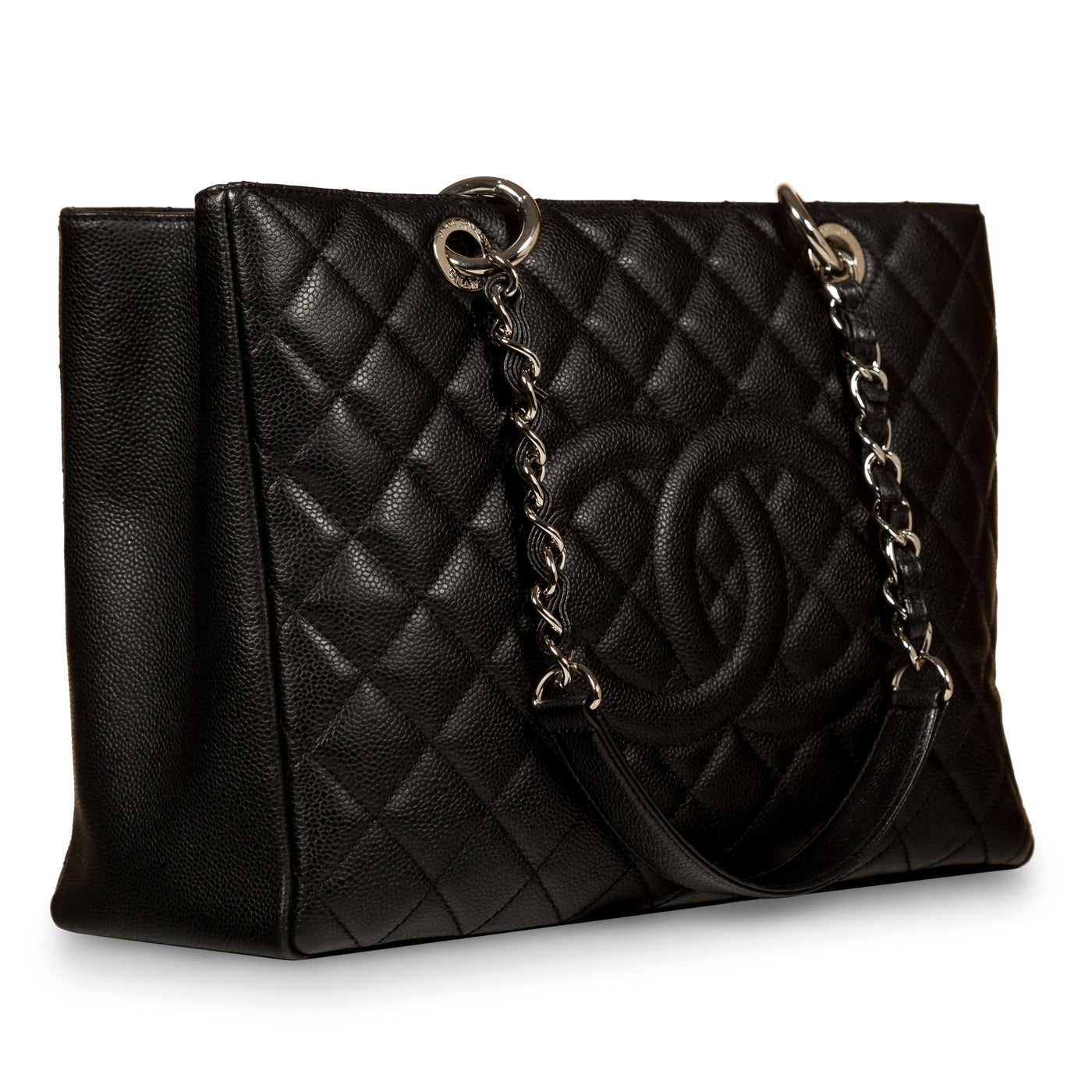 Chanel Timeless Caviar Black Tote Bag Style 31
