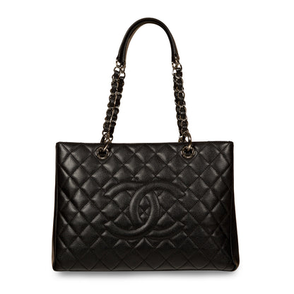 Chanel Timeless Caviar Black Tote Bag Style 31