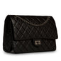 Chanel Classic Flap Calfskin Black Shoulder Bag Style 14