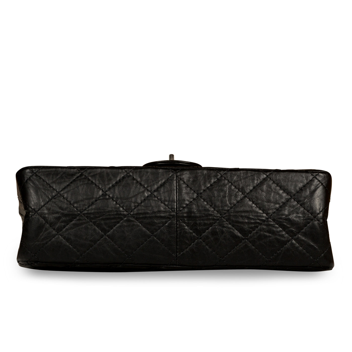 Chanel Classic Flap Calfskin Black Shoulder Bag Style 14