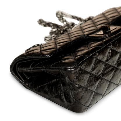 Chanel Classic Flap Calfskin Black Shoulder Bag Style 15