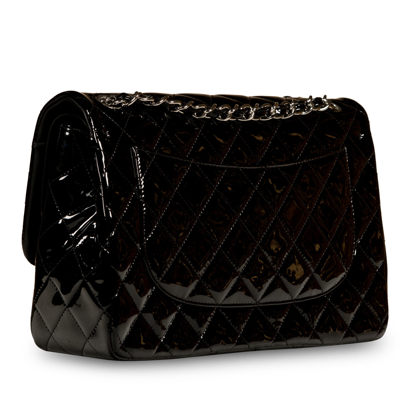Chanel Classic Flap Bag - Jumbo - Patent