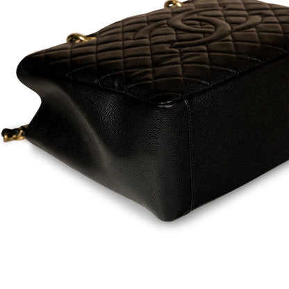 Chanel Timeless Caviar Black Tote Bag Style 5