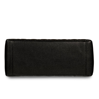Chanel Timeless Caviar Black Tote Bag Style 27