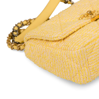 Chanel Chanel 19 Tweed Gold Shoulder Bag Style 2