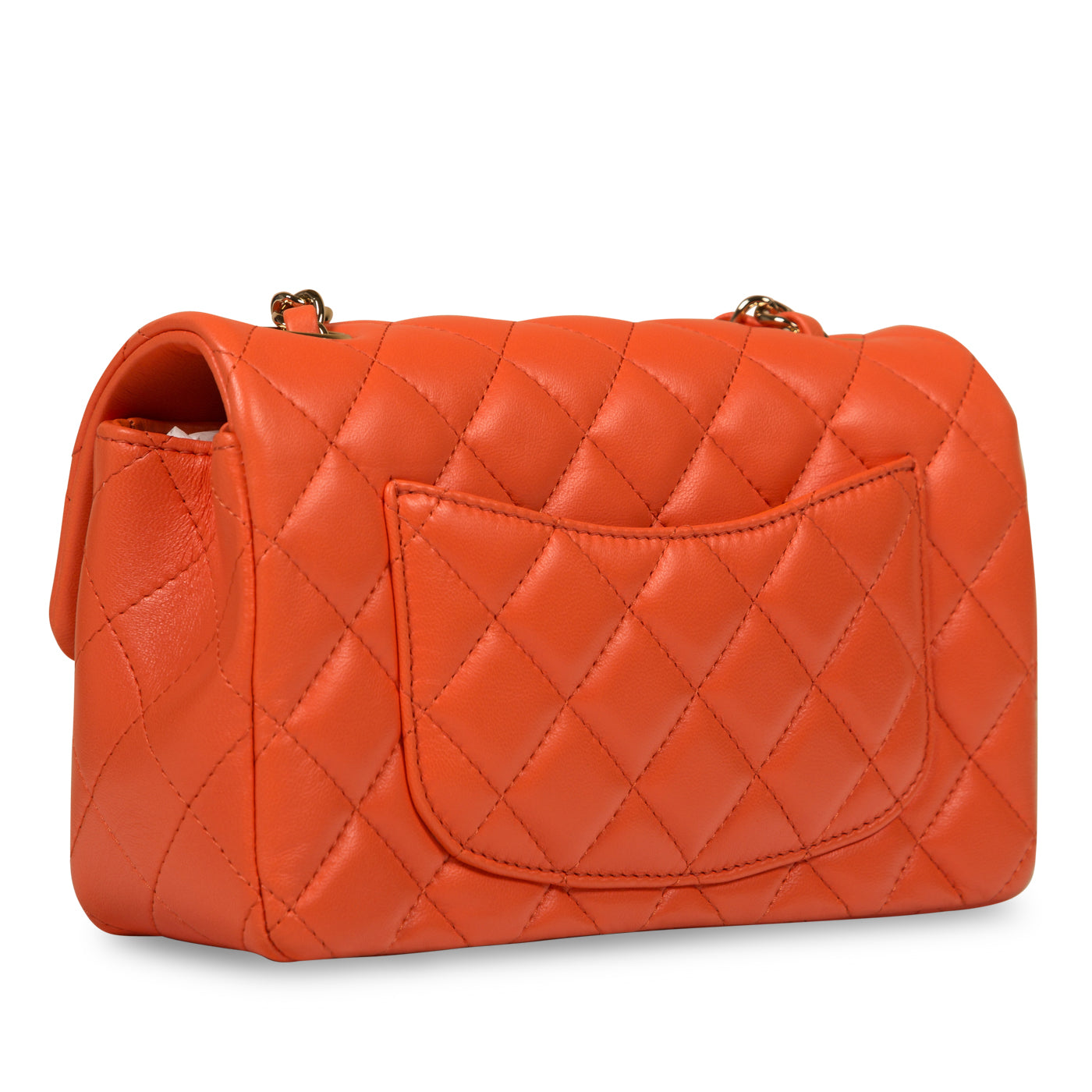 Chanel Classic Flap Lambskin Black Shoulder Bag Style 189