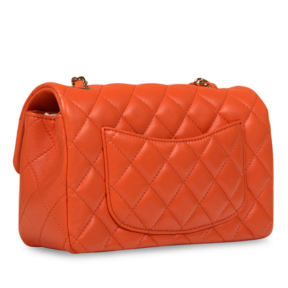 Chanel Classic Flap Lambskin Black Shoulder Bag Style 189