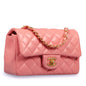 Chanel Classic Flap Lambskin Black Shoulder Bag Style 188