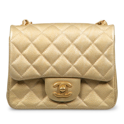 Chanel Classic Flap Lambskin Gold Shoulder Bag Style 96