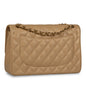 Chanel Classic Flap Lambskin Gold Shoulder Bag Style 15