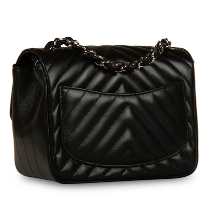 Chanel Classic Flap Bag - Mini Square - Chevron