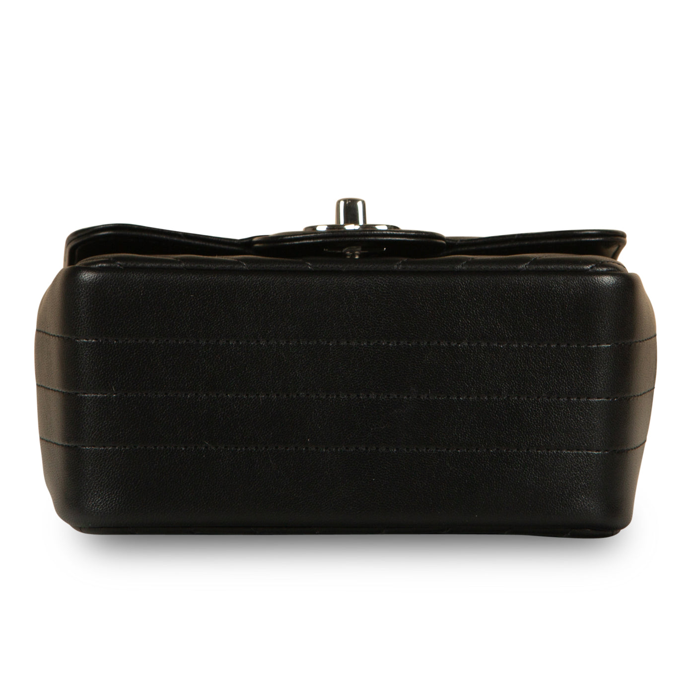 Chanel Classic Flap Lambskin Black Shoulder Bag Style 230