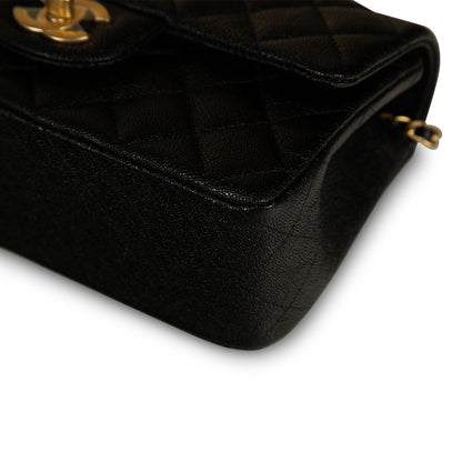 Chanel Classic Flap Caviar Black Shoulder Bag Style 108