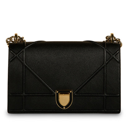 Dior Chain Leather Tote Bag