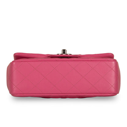 Chanel Classic Flap Lambskin Black Shoulder Bag Style 187