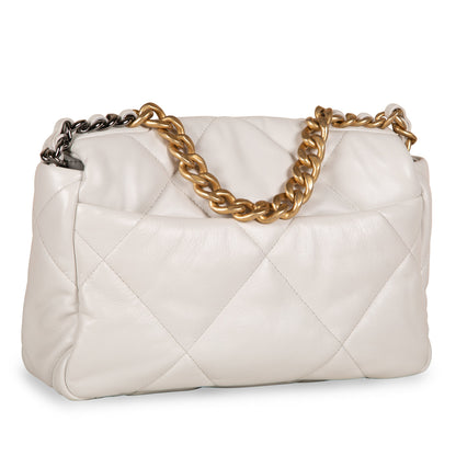 Chanel Chanel 19 Lambskin Gold Shoulder Bag Style 24