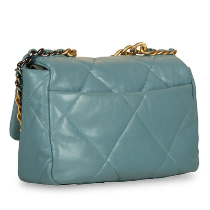 Chanel Chanel 19 Lambskin Gold Shoulder Bag Style 21