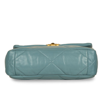 Chanel Chanel 19 Lambskin Gold Shoulder Bag Style 21