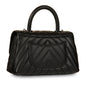 Chanel Coco Handle Caviar Black Shoulder Bag Style 4