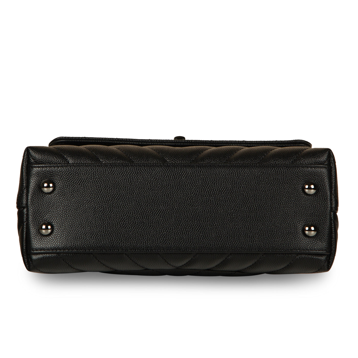 Chanel Coco Handle Caviar Black Shoulder Bag Style 4