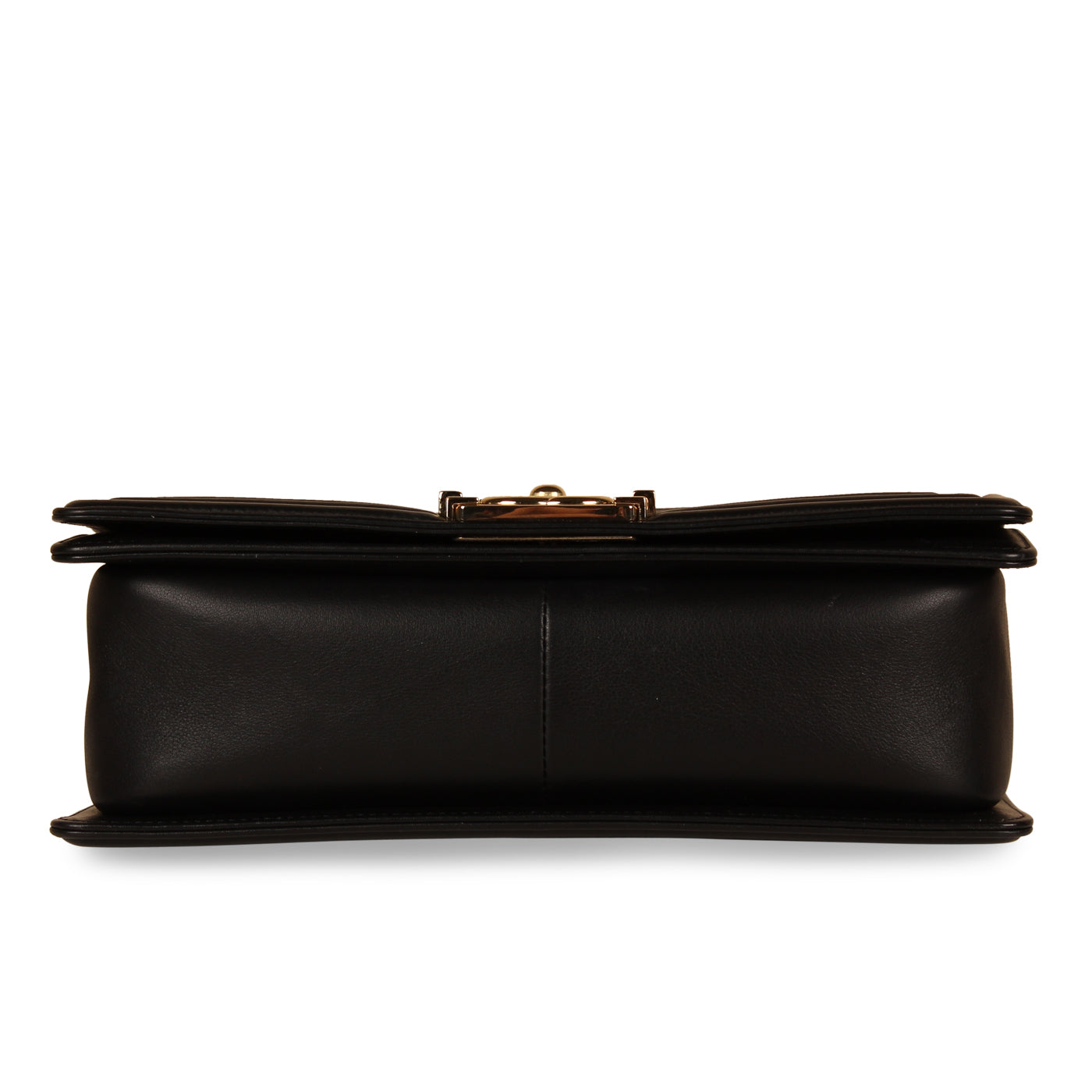 Chanel Boy Bag Lambskin Black Shoulder Bag Style 38