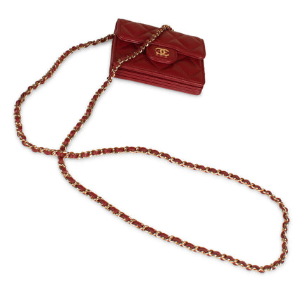 Chanel Classic Flap Cardholder On Chain