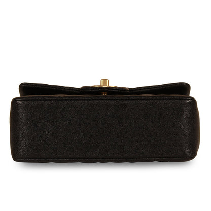Chanel Classic Flap Caviar Black Shoulder Bag Style 105