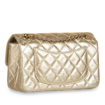 Chanel Classic Flap Calfskin Gold Shoulder Bag Style 3