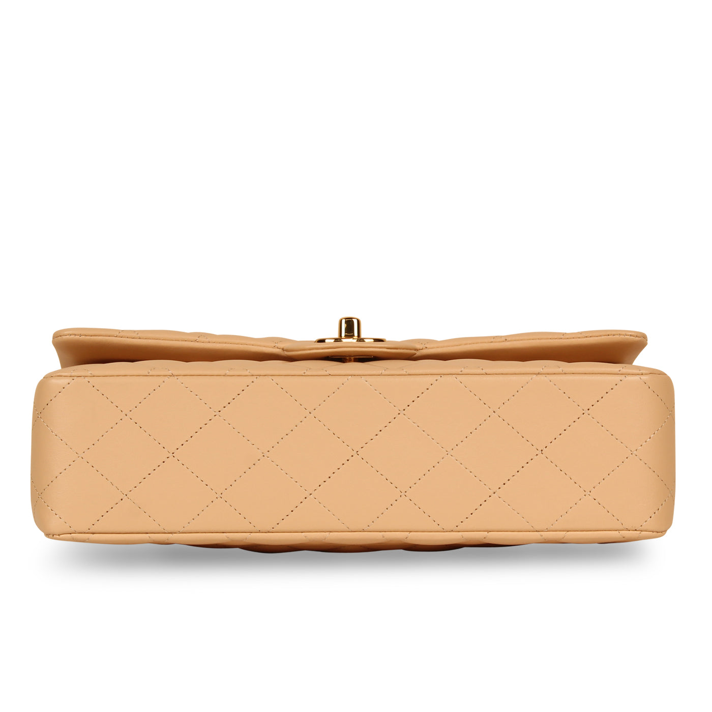 Chanel Classic Flap Lambskin Gold Shoulder Bag Style 37