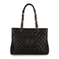 Chanel Timeless Caviar Black Tote Bag Style 22