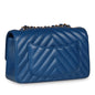Chanel Classic Flap Bag - Mini Rectangular - Blue