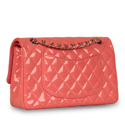 Chanel Classic Flap Bag Medium - Pink Patent