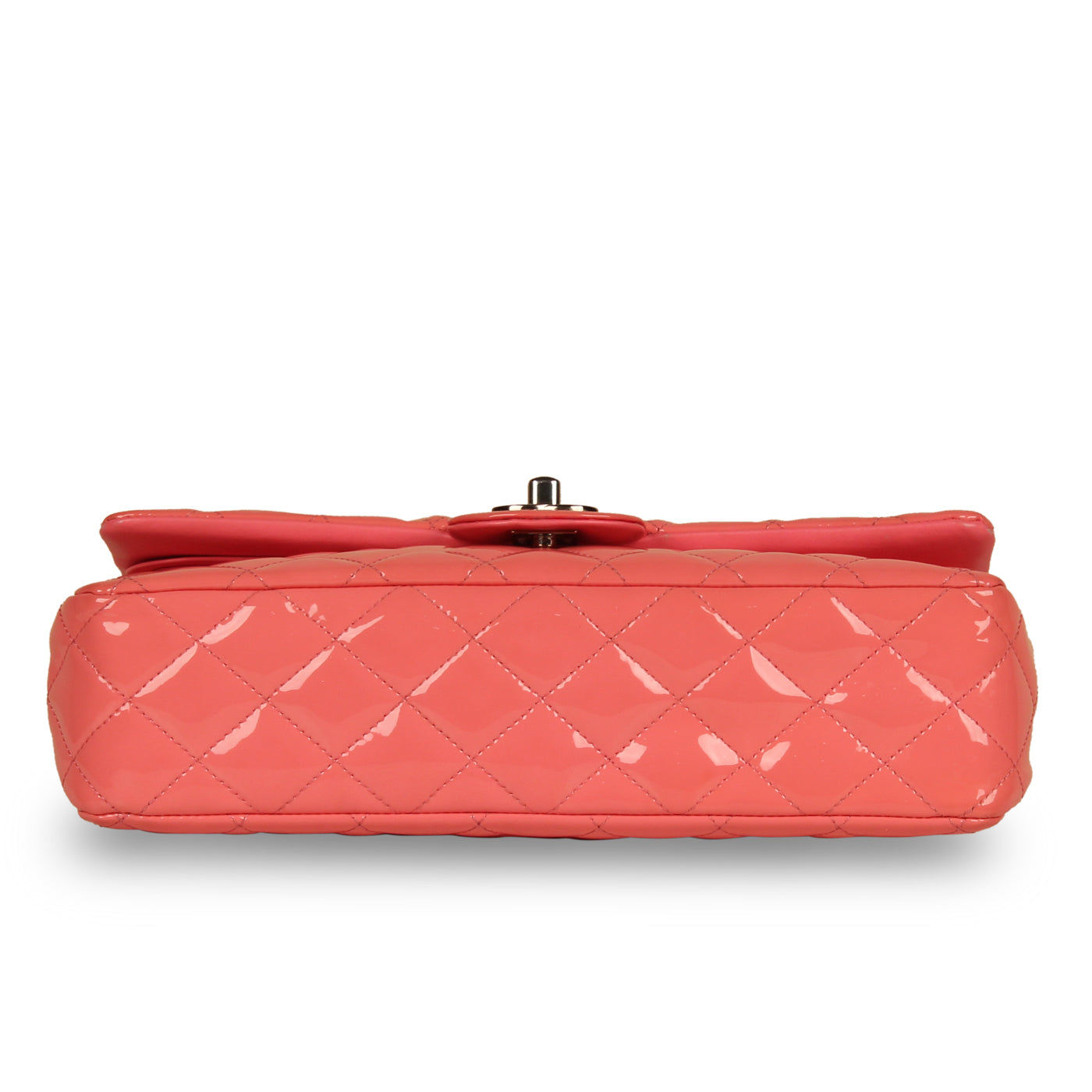 Chanel Classic Flap Bag Medium - Pink Patent