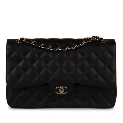 Chanel Classic Flap Bag - Jumbo - Shw
