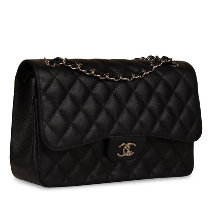 Chanel Classic Flap Bag - Jumbo - Shw