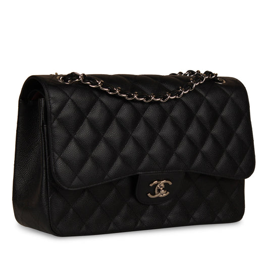 Chanel Classic Flap Bag - Jumbo - Shw