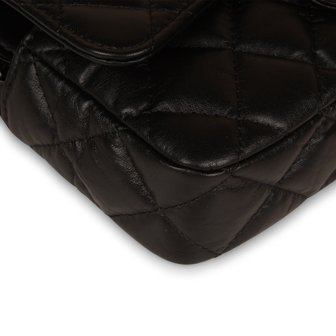 O-Case Re-Issue Crossbody - Black calfskin
