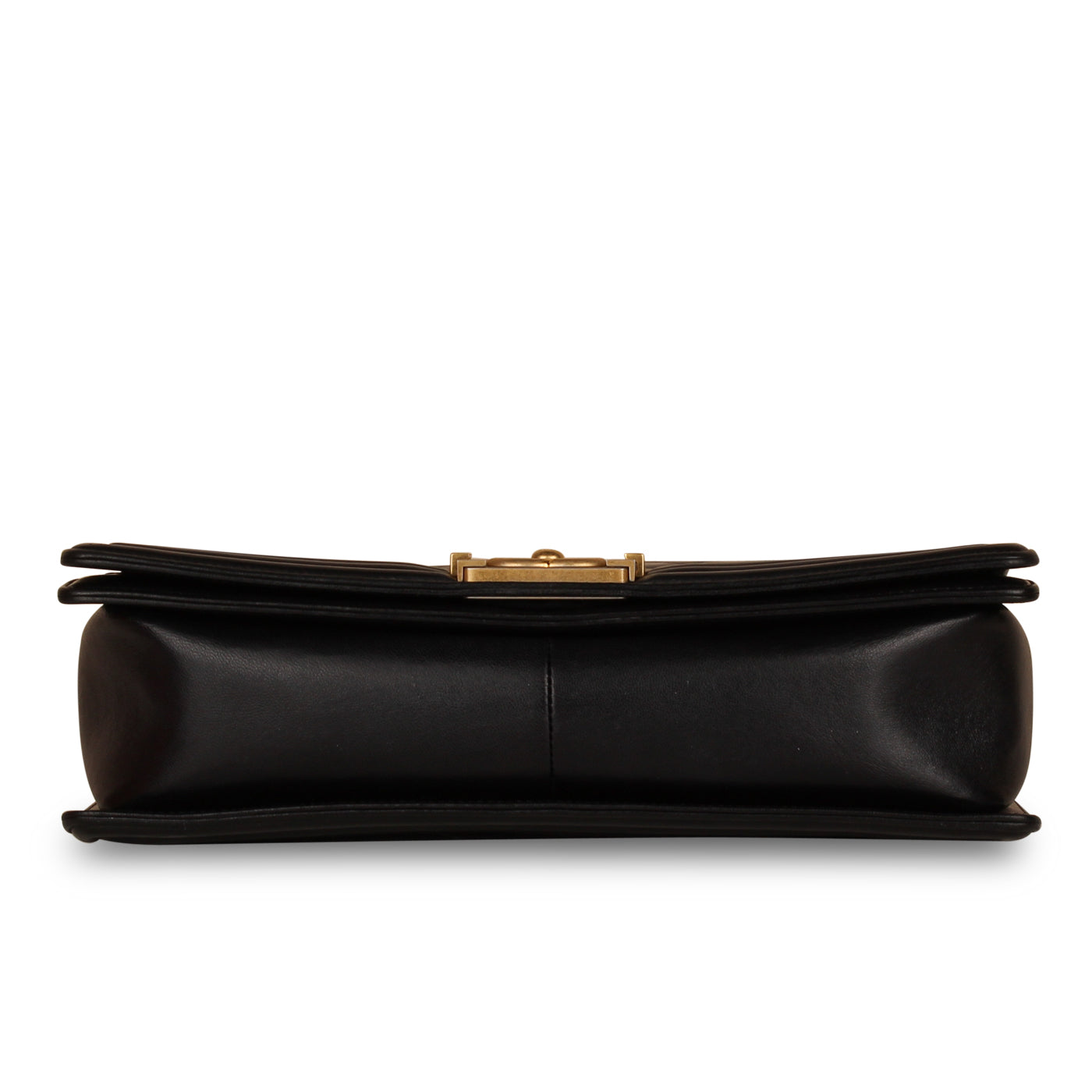 Chanel Boy Bag Lambskin Black Shoulder Bag Style 4